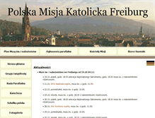 Tablet Screenshot of pmk-freiburg.de